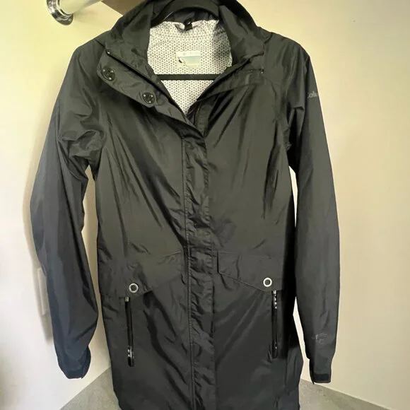 Columbia Rain Jacket in dark navy - Picture 3 of 5
